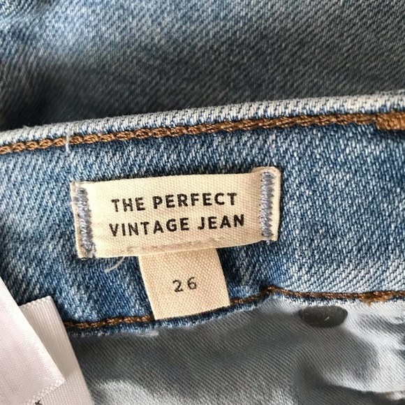 Madewell Perfect Vintage Jean Coffey Wash: Worn-In Edition - Picture 7 of 10